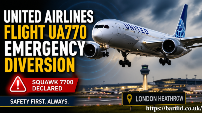 United Airlines Flight UA770 emergency diversion