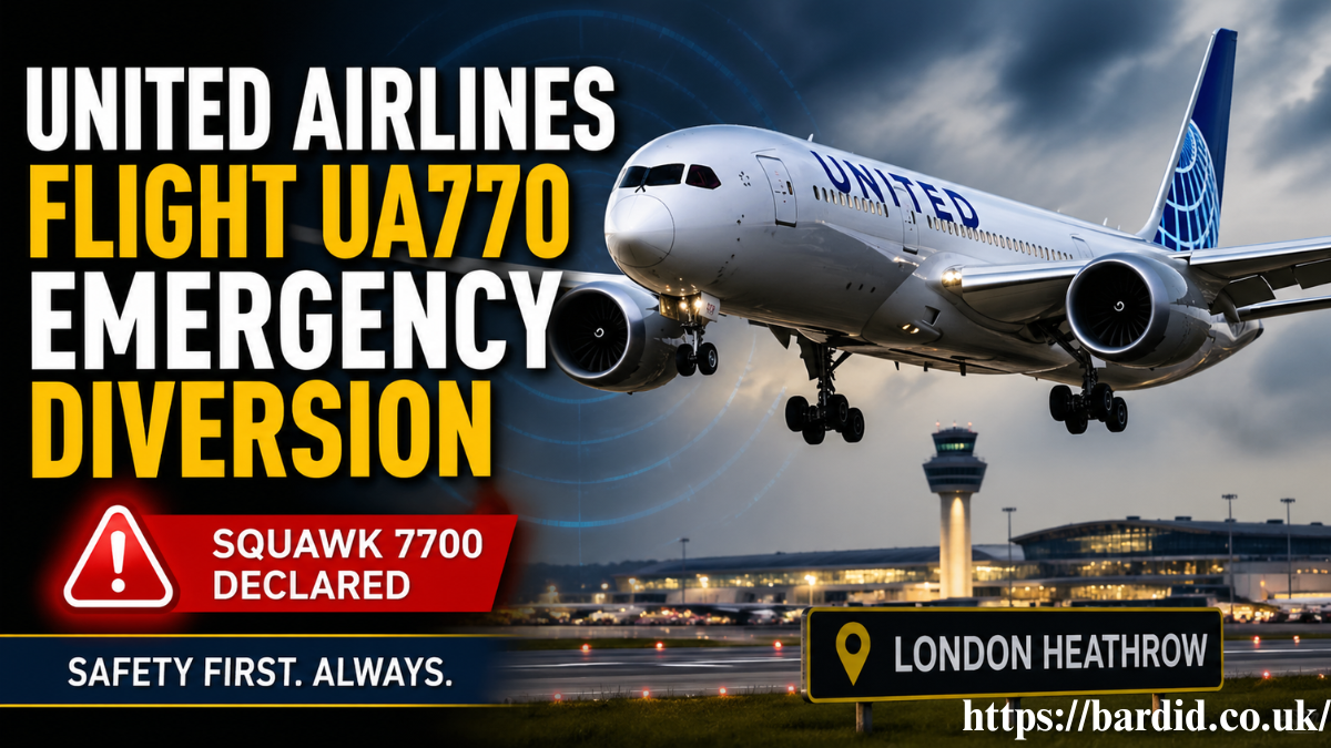 United Airlines Flight UA770 emergency diversion