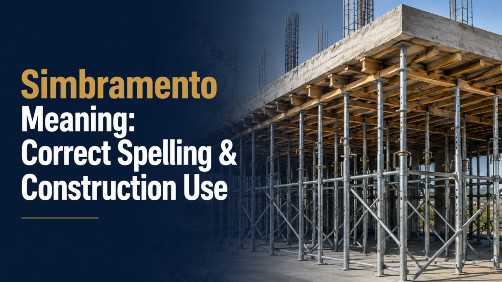 Simbramento Meaning: Is Cimbramento the Correct Word? Simbramento meaning and cimbramento temporary construction support system