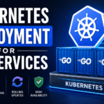 Kubernetes deployment for Go services