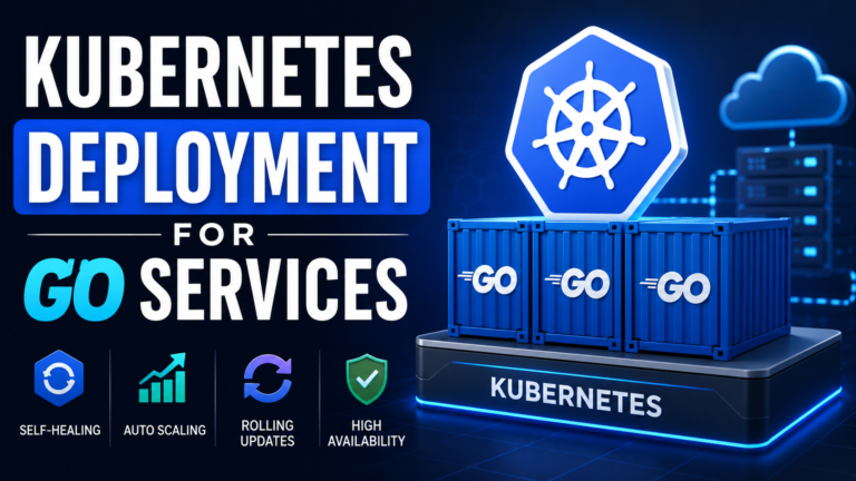Kubernetes deployment for Go services